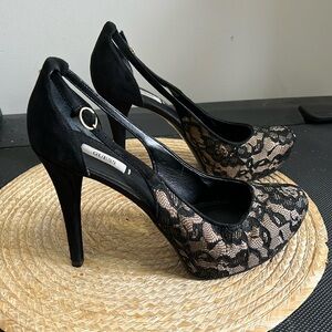 Guess Sling Heel Jacobaly Platform Pumps Shoes  Size 9.5